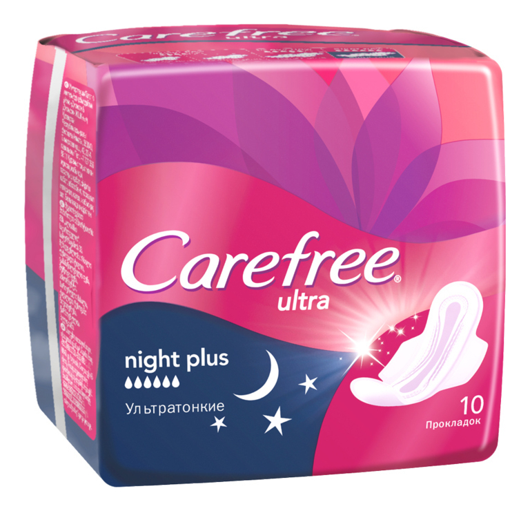 

Прокладки гигиенические Ultra Night Plus 10шт