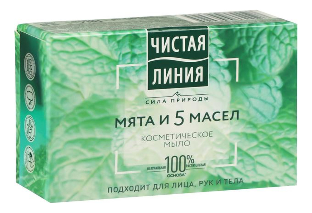 

Косметическое мыло Свежая мята 90г