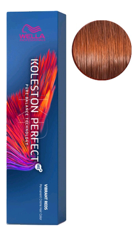 Стойкая крем-краска для волос Koleston Perfect Color Vibrant Reds 60мл: 7/43 Красный тициан