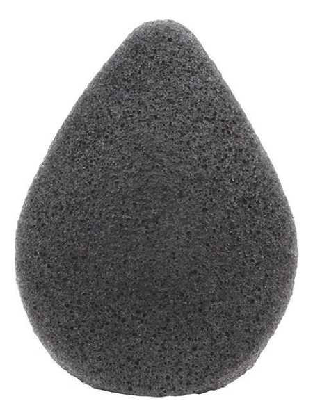 Спонж-конняку с древесным углем Bamboo Charcoal Konjac Sponge спонж конняку с куркумой your konjac sponge turmeric