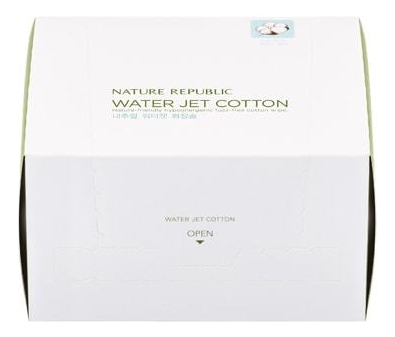 

Рельефные ватные диски Beauty Tool Natural Water Jet Cotton 80шт