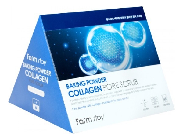 

Скраб для лица Baking Powder Collagen Pore Scrub: Скраб 25*7г, Скраб для лица Baking Powder Collagen Pore Scrub