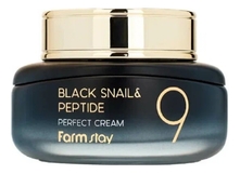Farm Stay Крем для лица Black Snail & Peptide 9 Perfect Cream 55мл