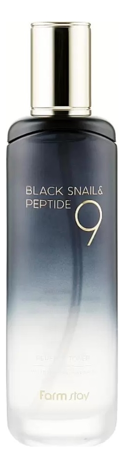 Купить Тонер для лица Black Snail & Peptide 9 Perfect Toner 120мл, Тонер для лица Black Snail & Peptide 9 Perfect Toner 120мл, Farm Stay