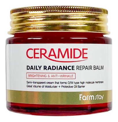 

Укрепляющий крем-бальзам для лица с керамидами Ceramide Daily Radiance Repair Balm 80г