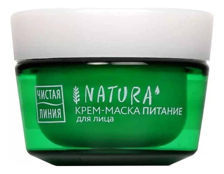 Крем-маска для лица с маслом ши Питание Natura 45мл