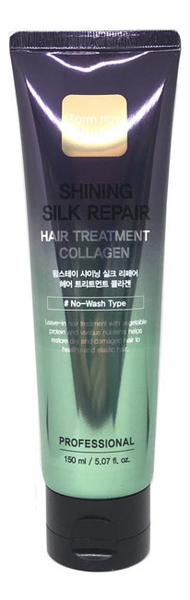 

Увлажняющая маска для волос с коллагеном Shining Silk Repair Hair Treatment Collagen 150мл