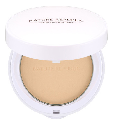 

Пудра для лица Nature Origin Cover Two Way Pact SPF50+ PA+++: 02 Natural Beige, Пудра для лица Nature Origin Cover Two Way Pact SPF50+ PA+++