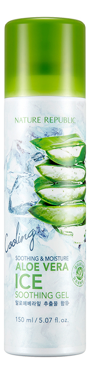 

Охлаждающий гель для лица с алоэ Soothing & Moisture Aloe Vera Ice Soothing Gel 150мл