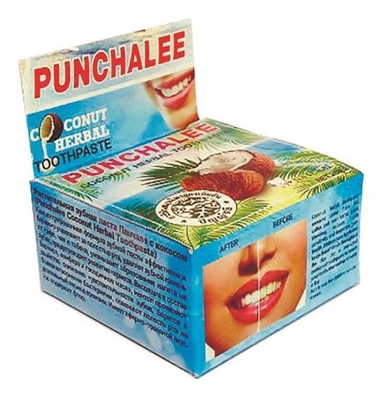 

Зубная паста с экстрактом кокоса Coconut Herbal Toothpaste: Зубная паста 25г, Зубная паста с экстрактом кокоса Coconut Herbal Toothpaste