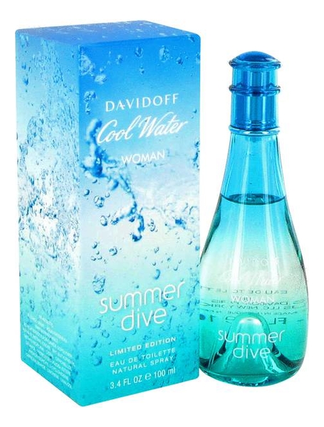 

Cool Water Summer Dive Woman: туалетная вода 100мл, Cool Water Summer Dive Woman
