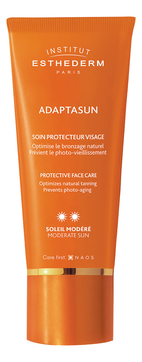 Солнцезащитный крем для лица Adaptasun Protective Face Care Moderate Sun 50мл