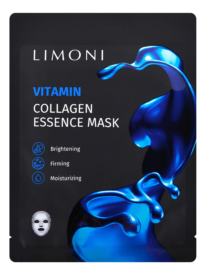 

Витаминизирующая маска для лица с коллагеном Vitamin Collagen Essence Mask: Маска 1шт, Витаминизирующая маска для лица с коллагеном Vitamin Collagen Essence Mask