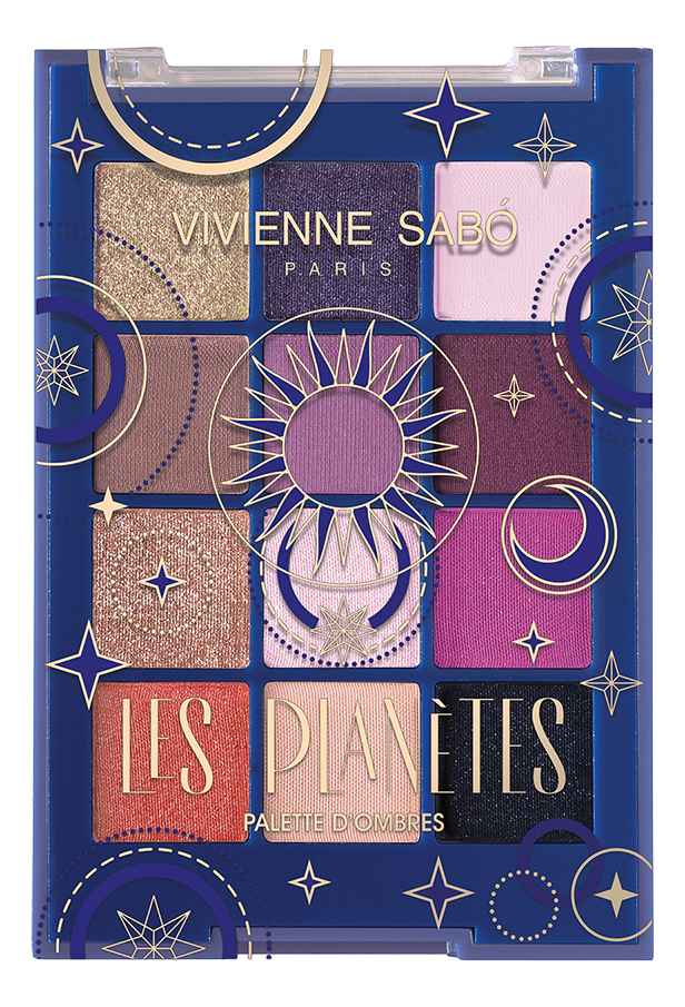 Палетка теней Eyeshadow Palette Dombres A Paupieres: Les Planetes