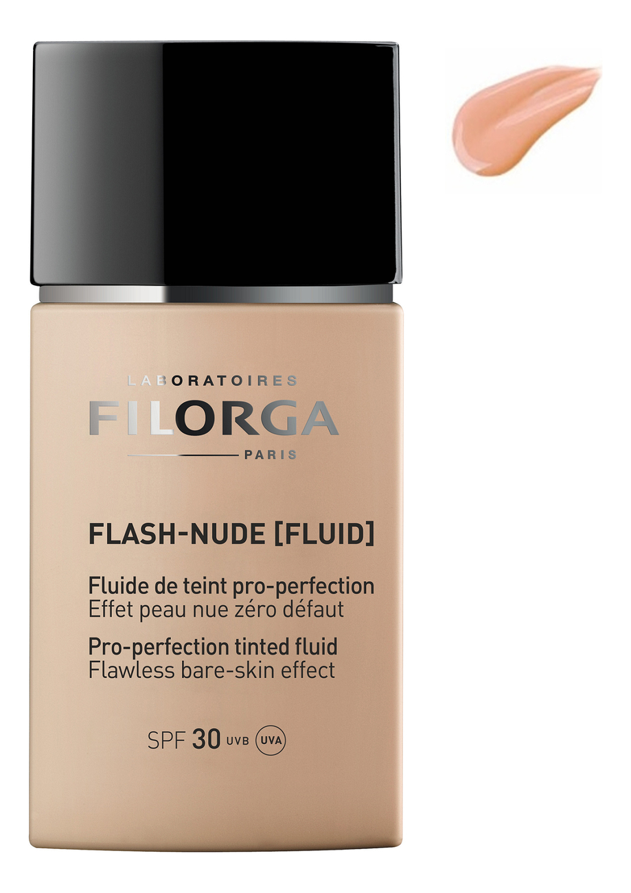 

Тональный флюид для лица Flash-Nude Fluid SPF30 30мл: 1.5 Nude Medium, Тональный флюид для лица Flash-Nude Fluid SPF30 30мл