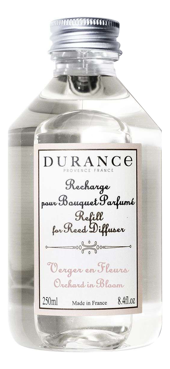 

Наполнитель для аромадиффузора Refill For Reed Diffuser Verger en Fleurs 250мл (яблоневый сад)