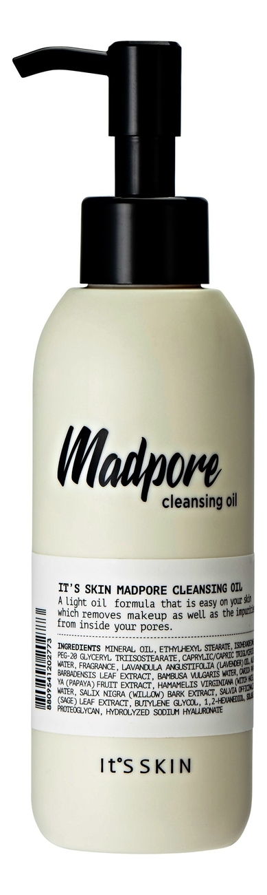 

Гидрофильное масло для снятия макияжа Mad Pore Cleansing Oil 155мл