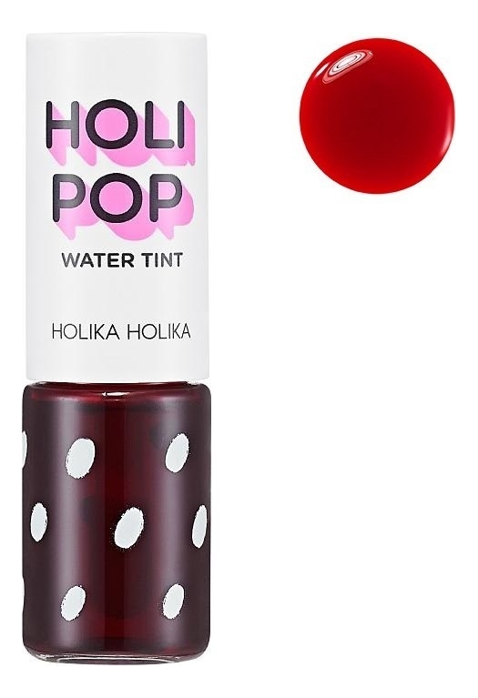 

Тинт-чернила для губ Holi Pop Water 9мл: No 01, Тинт-чернила для губ Holi Pop Water 9мл