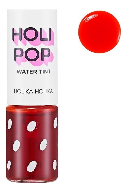 

Тинт-чернила для губ Holi Pop Water 9мл: No 02, Тинт-чернила для губ Holi Pop Water 9мл