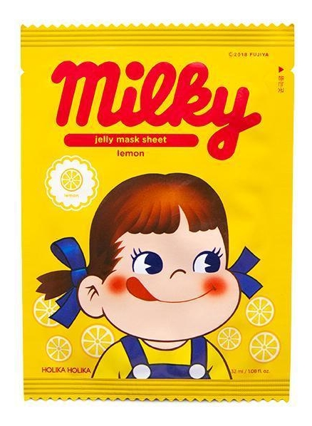 

Осветляющая тканевая маска для лица с экстрактом лимона Peko Jjang Jelly Mask Sheet Lemon 32мл