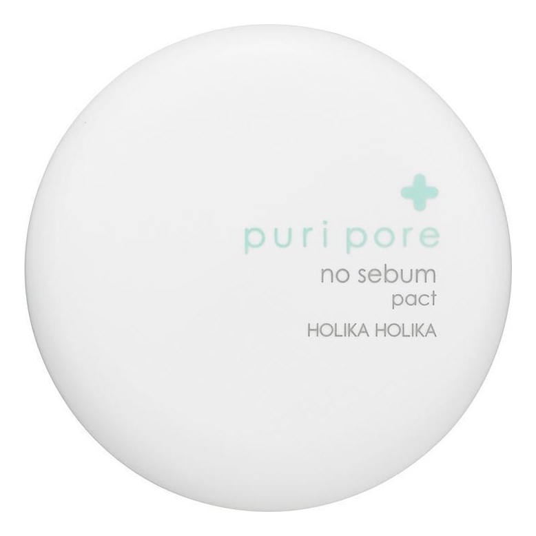 Компактная матирующая пудра для лица Puri Pore No Sebum Pact 8г holika holika пудра компактная для лица puri pore no sebum pact белый 8 г