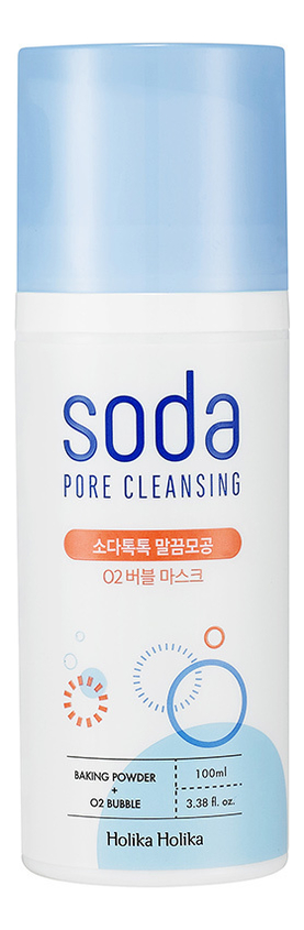 Пузырьковая маска для лица Soda Tok Tok Clean Pore Deep O2 Bubble Mask 100мл