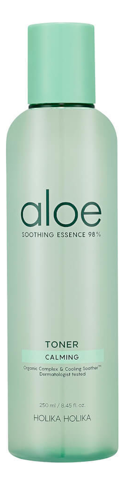 

Увлажняющий тонер для лица Aloe Soothing Essence 98% Toner 250мл