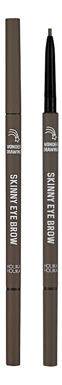 

Карандаш для бровей Wonder Drawing Skinny Eye Brow 0,5г: 05 Ash Brown, Карандаш для бровей Wonder Drawing Skinny Eye Brow 0,5г