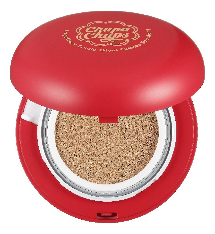 Тональное средство в кушоне Candy Glow Cushion SPF50+ PA++++ 14г: 1.0 Ivory-клубника