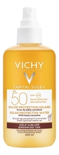 Vichy Двухфазный солнцезащитный спрей для тела Capital Soleil Solar Protective Water SPF50 200мл