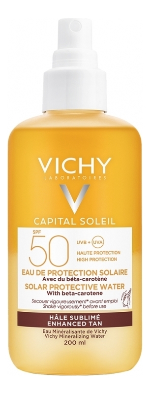 

Двухфазный солнцезащитный спрей для тела Capital Soleil Solar Protective Water SPF50 200мл