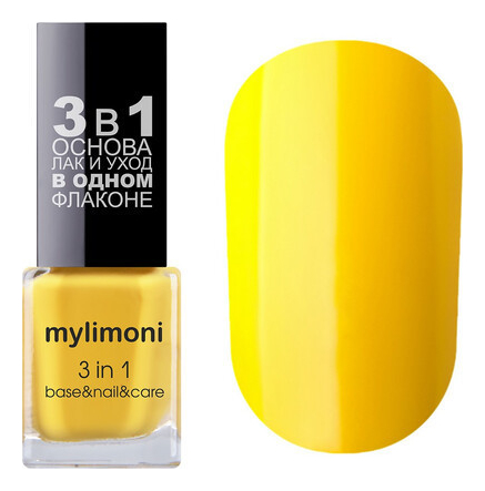 

Лак для ногтей 3 в 1 MyLimoni 6мл: No 27, Лак для ногтей 3 в 1 MyLimoni 6мл