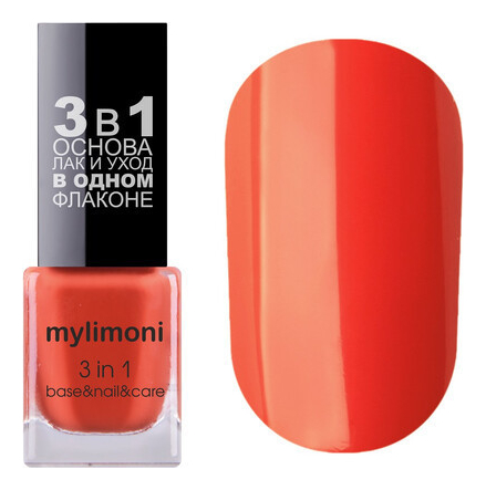 

Лак для ногтей 3 в 1 MyLimoni 6мл: No 42, Лак для ногтей 3 в 1 MyLimoni 6мл