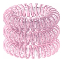 Beauty Bar Набор резинок для волос Розовая лента Hair Rings 3шт