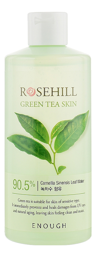Тонер для лица с экстрактом зеленого чая Rosehill Green Tea Skin 300мл тонер для лица с экстрактом зеленого чая rosehill green tea skin 300мл