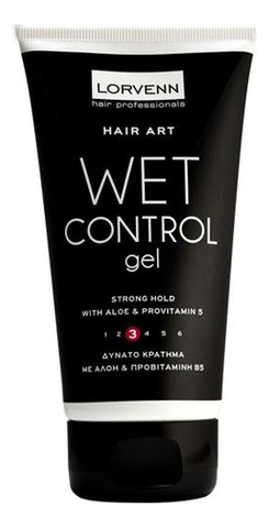 Гель для создания эффекта мокрых волос без спирта Hair Art Wet Control Gel 150мл