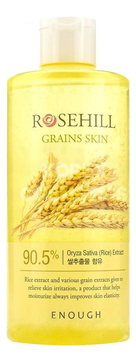 Тонер для лица с экстрактом риса и центеллы Rosehill Grains Skin 300мл