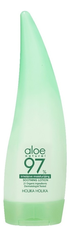 лосьон для тела holika holika лосьон для лица и тела aloe 97% soothing lotion intensive moisturizing Интенсивно увлажняющий лосьон для лица и тела Aloe 97% Intensive Moisturizing Soothing Lotion 240мл