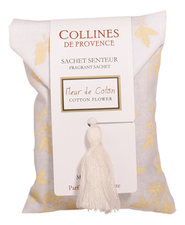 Collines de Provence Ароматическое саше в мешочке Cotton Flower (Цветок хлопка)