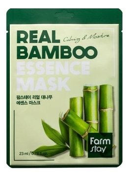 Тканевая маска для лица с экстрактом бамбука Real Bamboo Essence Mask 23мл