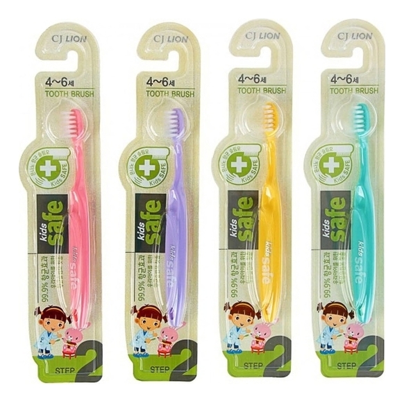 

Зубная щетка для детей 4-6 лет Kids Safe Toothbrush