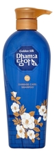 LION Восстанавливающий шампунь для тонких волос с цветочным ароматом Dhama Damage Care Shampoo 400мл