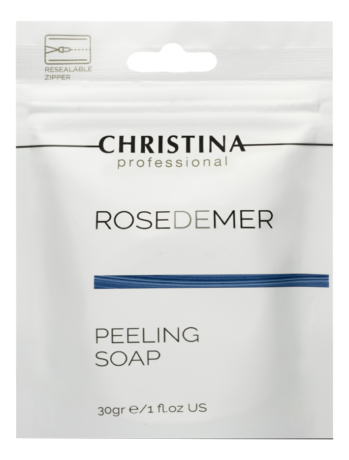 Пилинговое мыло для лица Rose De Mer Peeling Soap 30г пилинговое мыло скраб christina rose de mer 30 мл