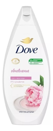 Dove Крем-гель для душа Сливочная ваниль и пион