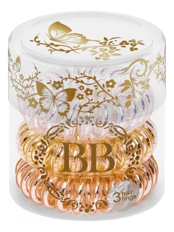 

Набор резинок для волос Металлика Hair Rings 3шт