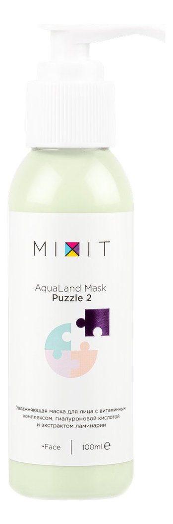 

Увлажняющая маска для лица AquaLand Mask Puzzle 2 100мл: Маска 100мл, Увлажняющая маска для лица AquaLand Mask Puzzle 2