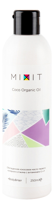 

Обогащеннное кокосовое масло первого холодного отжима Coco Organic Oil: Масло 250мл, Обогащеннное кокосовое масло первого холодного отжима Coco Organic Oil
