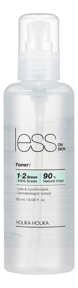 

Увлажняющий тонер против покраснений и акне Less On Skin Toner 180мл