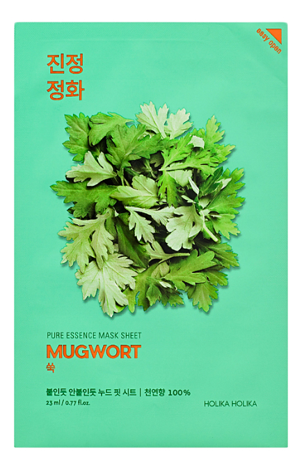 

Тканевая маска для лица с экстрактом полыни Pure Essence Mask Sheet Mugwort 23мл