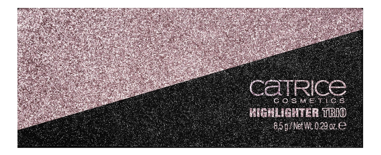 

Палетка хайлайтеров для лица Glitterholic Highlighter Trio